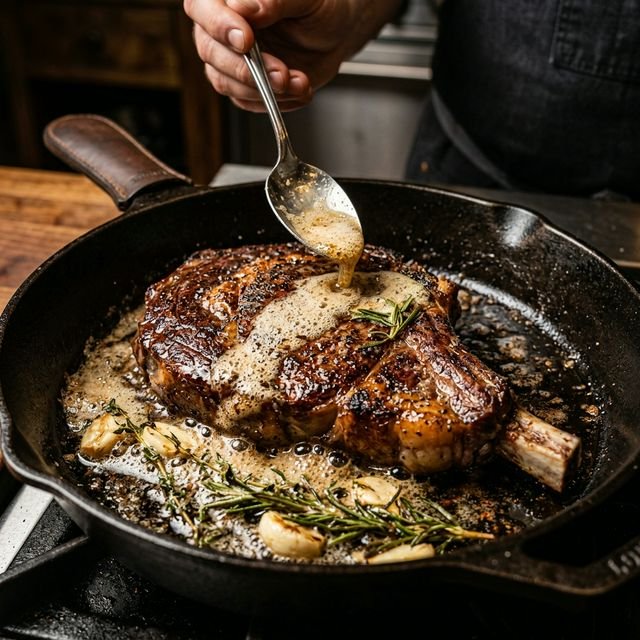 Searing HD Steak